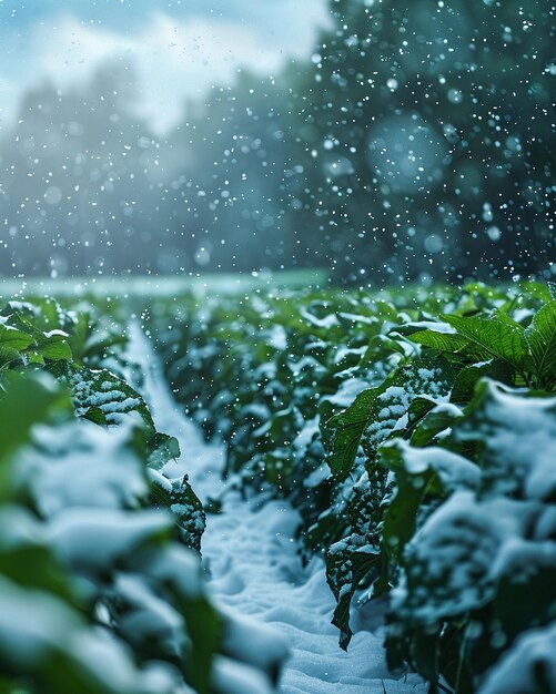 Foto software de análise de papel de parede de agricultura de precisão