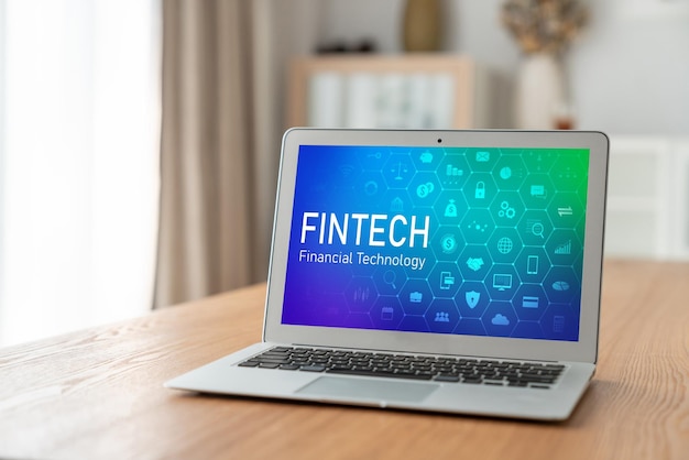 Software de tecnologia financeira Fintech para negócios modernos