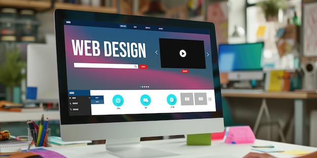 El software de diseño de sitios web proporciona una plantilla dinámica para el negocio minorista en línea