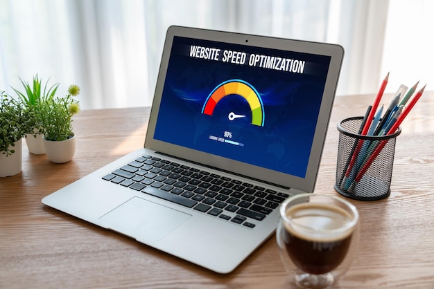 Software informático que evalúa la velocidad de carga de los sitios web