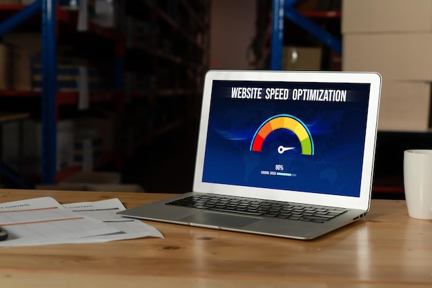 Software informático que evalúa la velocidad de carga de los sitios web