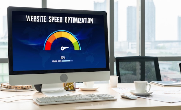 Software informático que evalúa la velocidad de carga de los sitios web