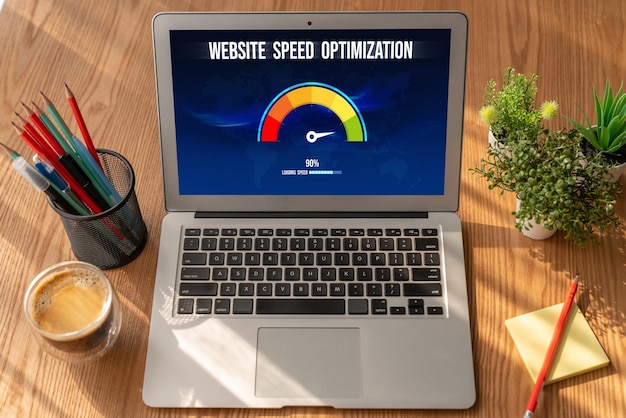 Software informático que evalúa la velocidad de carga de los sitios web