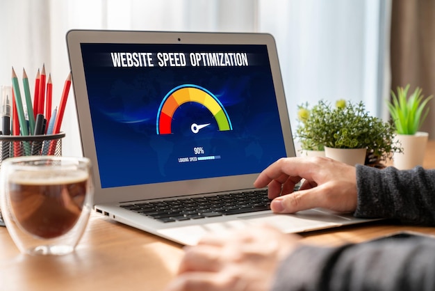 Software informático que evalúa la velocidad de carga de los sitios web