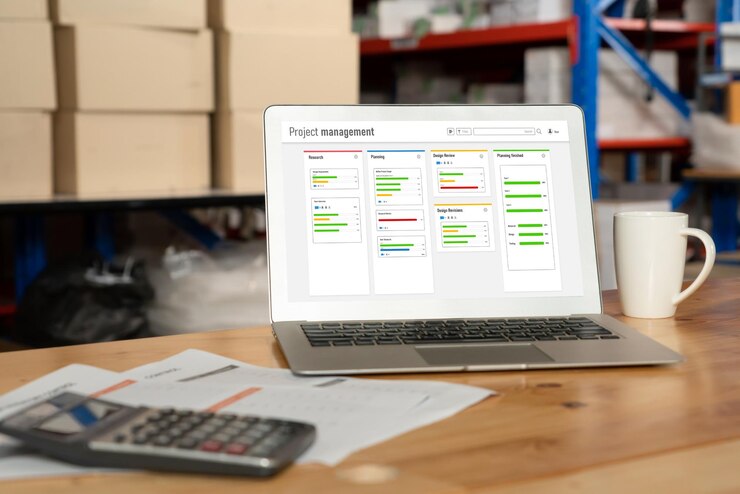 Foto software de planificación de proyectos para la gestión de proyectos empresariales de moda