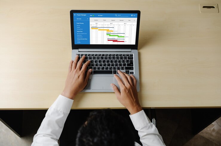 Foto software de planificación de proyectos para la gestión de proyectos empresariales modernos