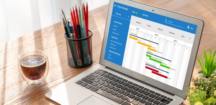Foto software de planificación de proyectos para la gestión de proyectos empresariales modernos