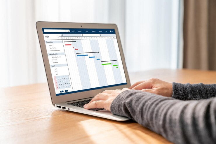 Foto software de planificación de proyectos para la gestión de proyectos empresariales modernos