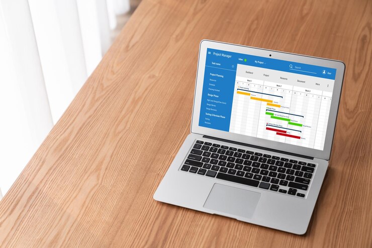 Foto software de planificación de proyectos para la gestión de proyectos empresariales modernos