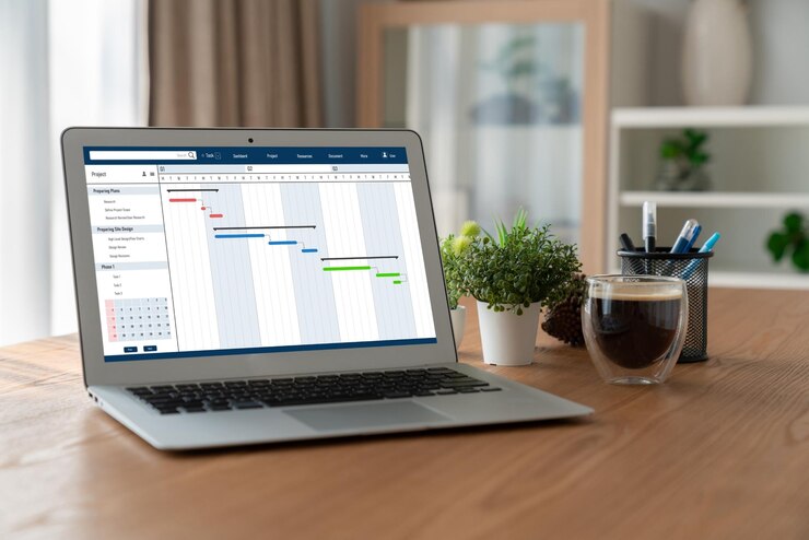 Foto software de planificación de proyectos para la gestión de proyectos empresariales modernos