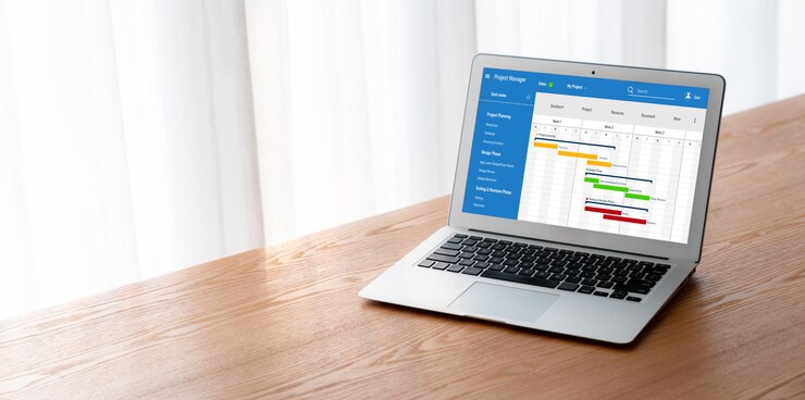Foto software de planificación de proyectos para la gestión de proyectos empresariales modernos