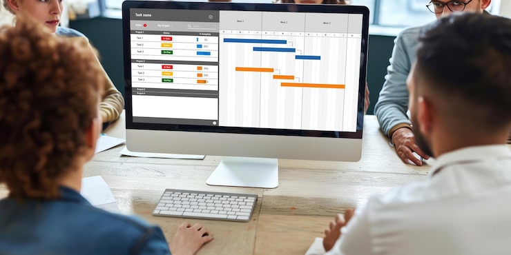 Foto software de planificación de proyectos para la gestión rápida de proyectos empresariales