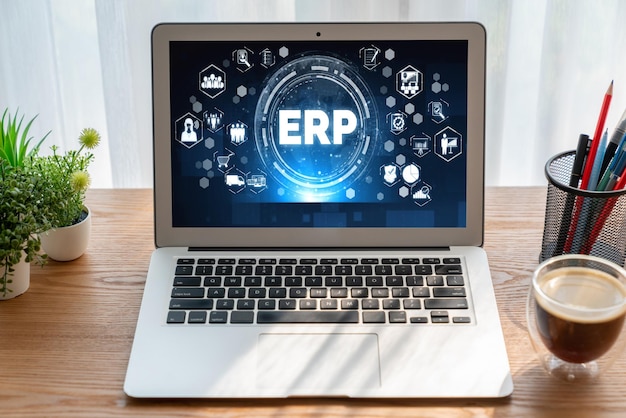 Software de planificación de recursos empresariales ERP para empresas modernas