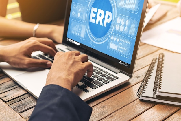 Software de planificación de recursos empresariales ERP para empresas modernas