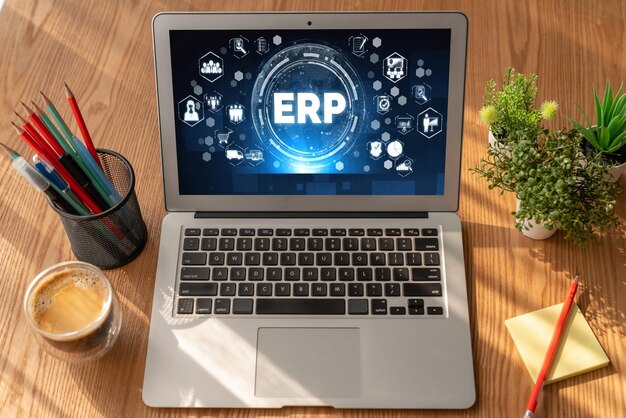 Software de planificación de recursos empresariales ERP para empresas modernas