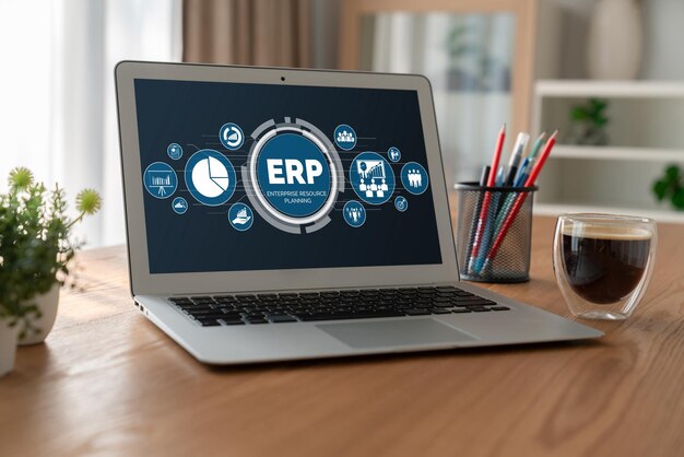 Software de planificación de recursos empresariales Erp para negocios modernos