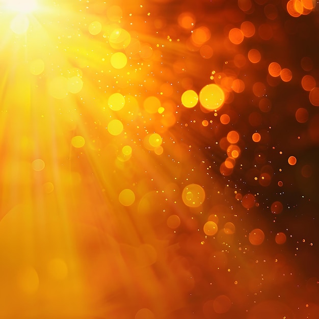 un sol brillante brilla a través de un fondo oscuro
