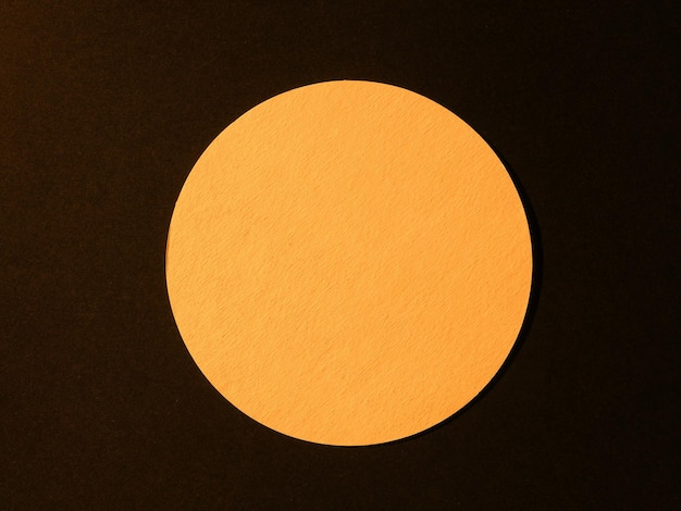 Sol de papelão abstrato