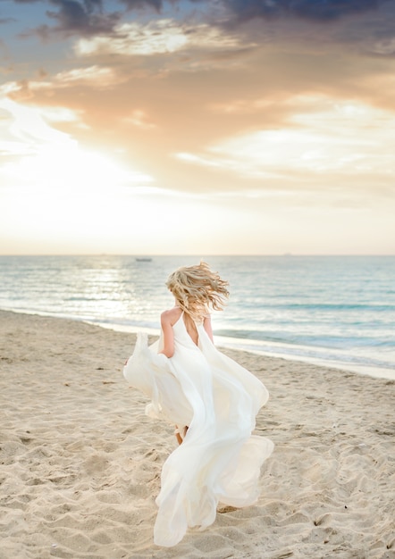 Foto sol ocasião areia branca da praia