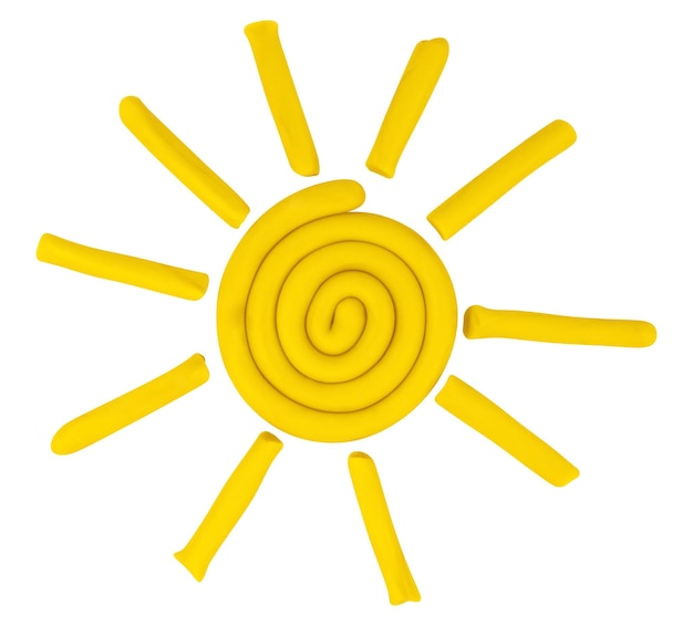 Sol de plastilina
