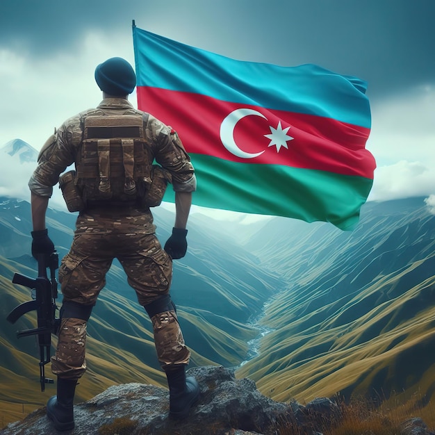 Foto soldado azerbaijano