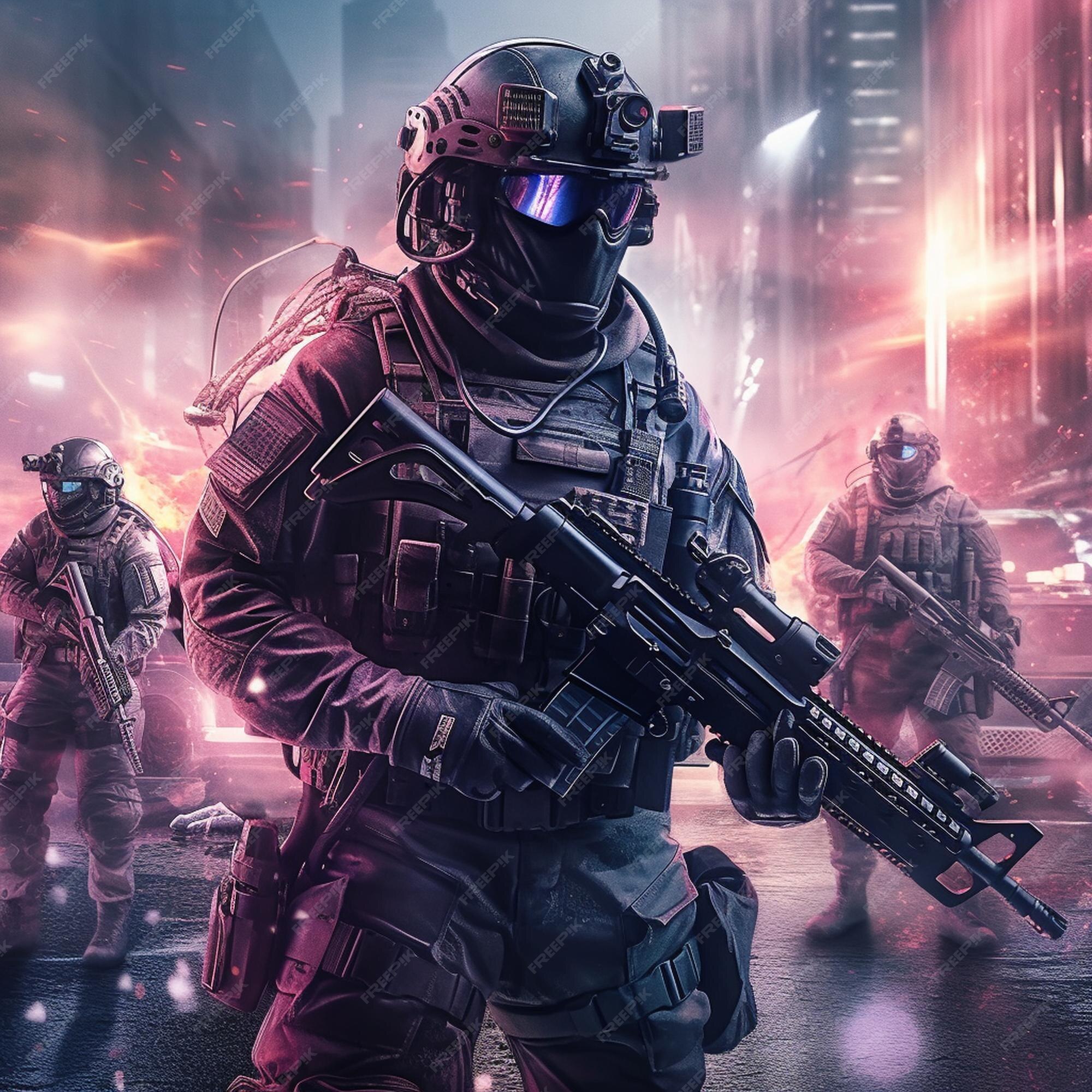 Renderizar Ilustração Sci Jogo Tiro Primeira Pessoa Com Mãos Soldado fotos,  imagens de © breakermaximus #480166196