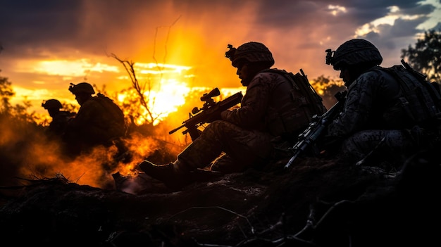 Los soldados de infantería de guerra recuperarán posiciones generando IA.