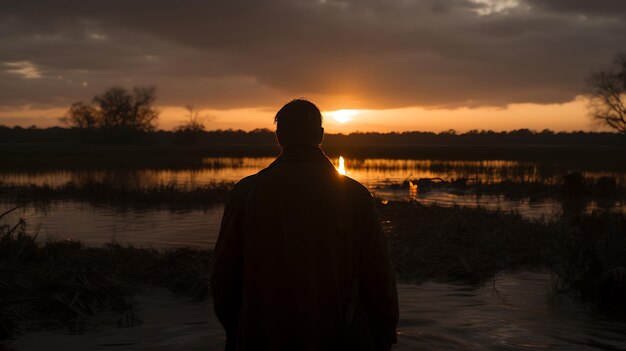 La soledad del atardecer