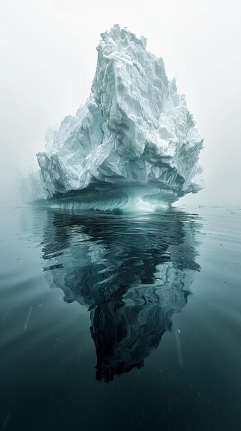 La solemne belleza de un iceberg