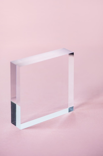 Foto solider display-block aus acryl