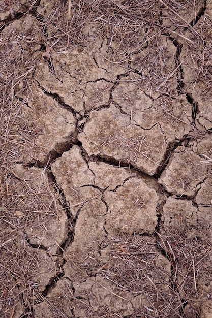 solo seco do deserto, mudança climática, aquecimento global