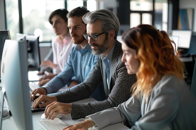 Foto soluciones de espacio de trabajo digital