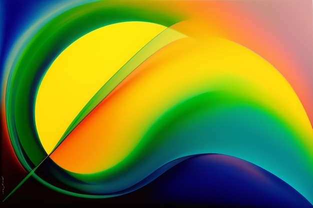 Sombras abstratas fundos multicoloridos padrões ondulados arte múltiplos tons