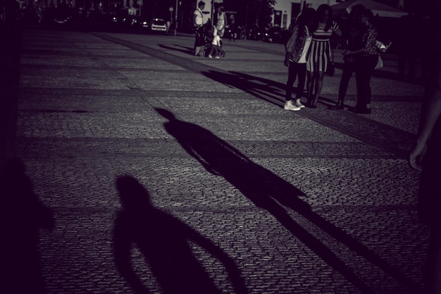 Foto sombras de ruas