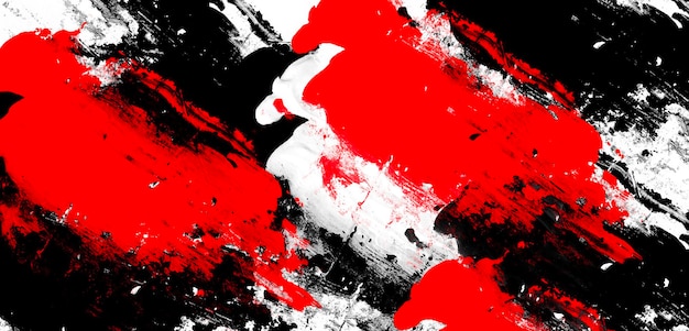 Sombras de rojo blanco trazos negros fondo artístico