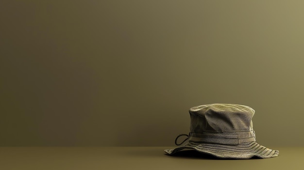 Foto un sombrero de borde ancho elegante y funcional perfecto para actividades al aire libre