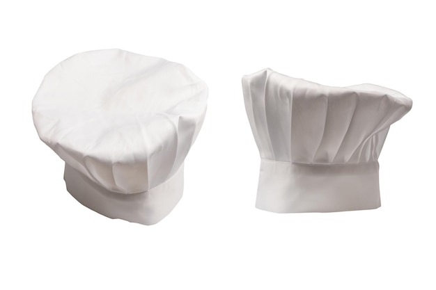 Sombrero de chef aislado sobre fondo blanco
