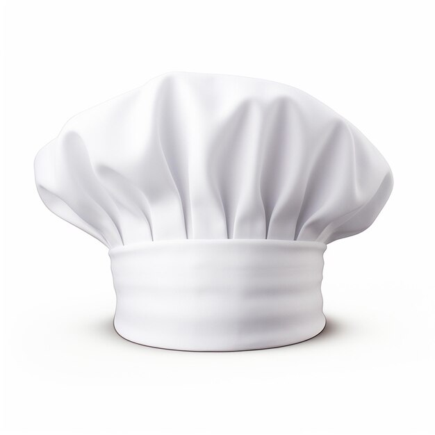 Foto sombrero de chef blanco de vector libre