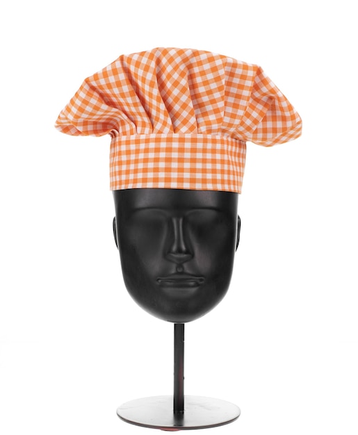 Foto sombrero de chef en un maniquí