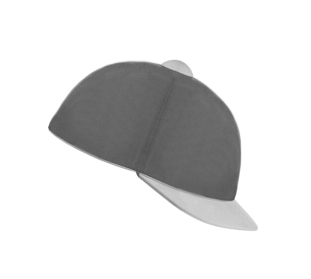Sombrero de jockey aislado en blanco