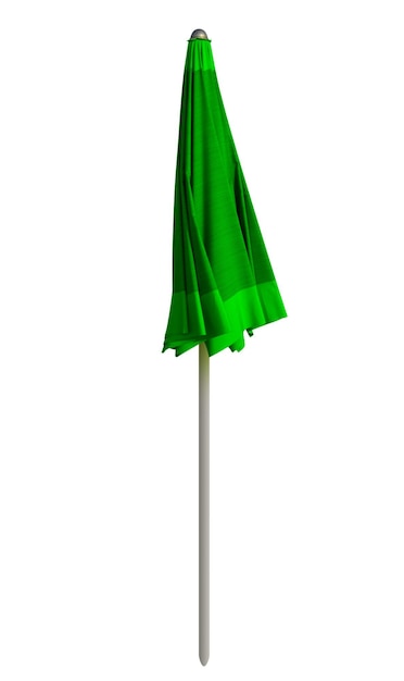 Sombrilla cerrada Verde