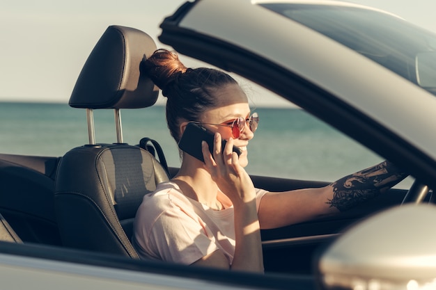 Sommer Autofahrt Urlaub