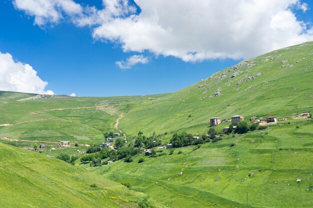 Sommer Bergblick zum Hochland Giresun - Türkei