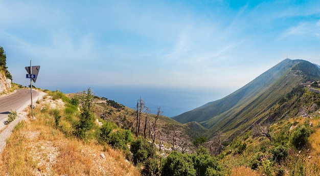 Sommer Llogara passiert Albanien