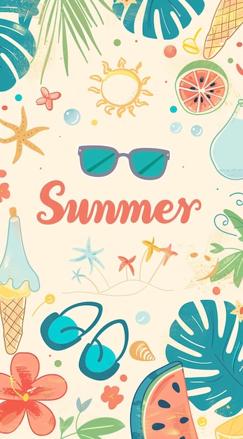 Sommer Meeresstrand