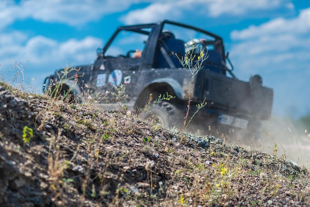 Sommer UTV ATV Offroad staubiges Fahren