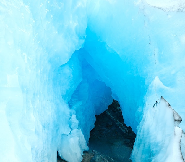 Sommeransicht des Nigardsbreen-Gletschers.