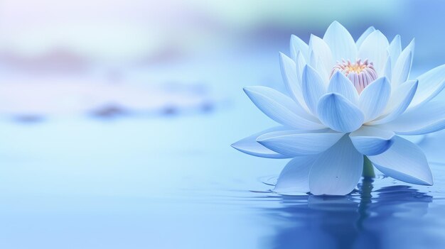 Sommerblauer Blumen-Hintergrund ruhig