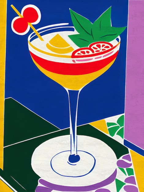 Foto sommercocktail illustration getränke getränke strand