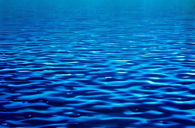 Sommerhintergrund des Meerwasserfotos AI generiert